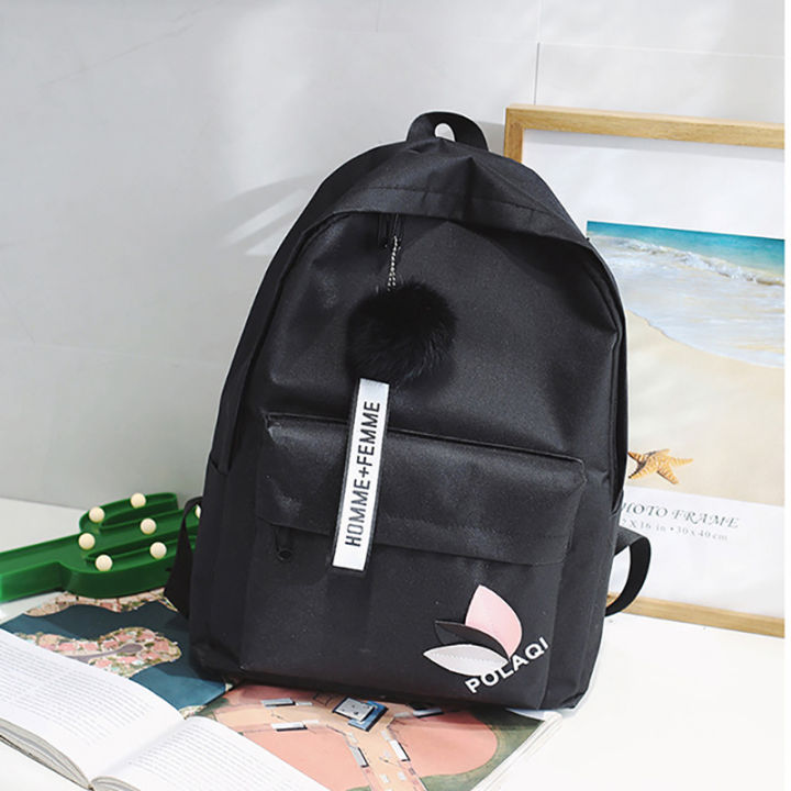 Women%20Schoolbag%20Waterproof%20Large%20Capacity%20School%20Backpack%20Smooth%20Zipper%20Solid%20Color%20Teens%20Girl%20Casual%20Daypack%20Bag%20Student%20Supply%20-%20Image%207