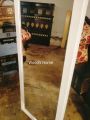Full size white mirror with adjustable stand , TikTok mirror. 