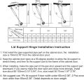 Cabinet Hinges Hydraulic 100N Door lift support for kitchen pneumatic gas spring for wood furniture. 