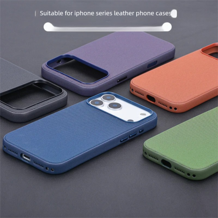 Technical%20Woven%20Fabric%20Magnetic%20Case%20For%20iPhone%2017%20Pro%20Max%20Premium%20Cover%20With%20AI%20Camera%20Shutte%20Button%20Pop%20Up%20Animation%20-%20Image%203