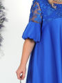 Plus Size Club Party Dress Women Summer Embroidery Elegant Luxury Mother Wedding Dress Loose Oversized Women Clothing. 