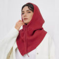 Winter Balaclava Hat Scarf for Women Knitted Hooded Caps Outdoor Warm One-Piece Neck Collar Beanies Hats for Girls.