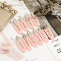 10pcs/set No Bend Seamless Hair Clips Side Bangs Barrette Makeup Washing Face Accessories Women Girls Styling Hairpins.
