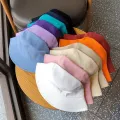 Bucket hat solid color bucket hat 2 sides beautiful thick fabric wholesale. 