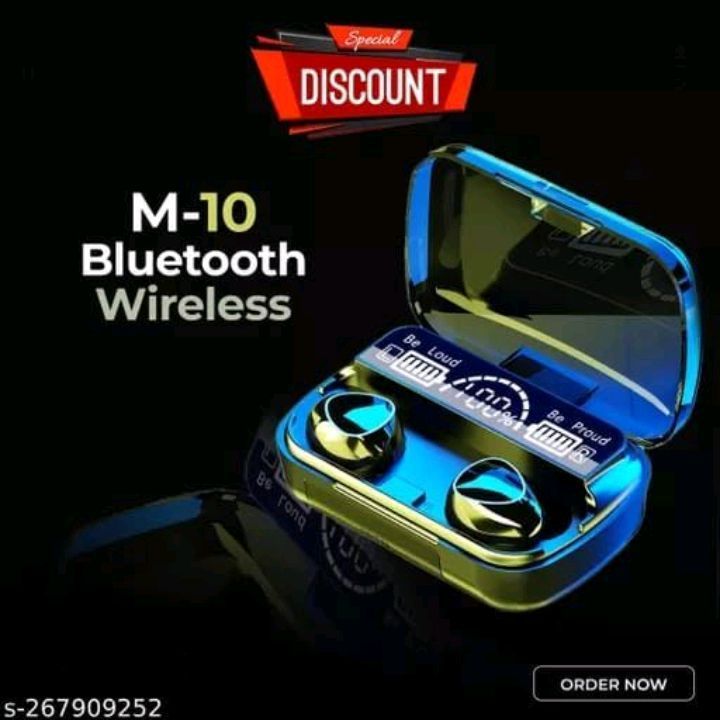 M10 Bluetooth headphones 2200mAh charging box with waterproof Earbuds Headset