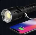 P90 Rechargeable LED Flashlight Torch. 