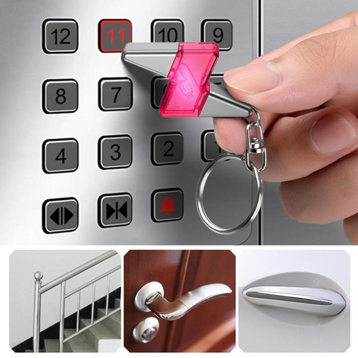 Static Key Chain Car Static Eliminator Keychain Head Rocket Shaped Anti Static Keychain ...