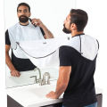 Male Shaving Apron Beard Catcher Cape Care Bib Face Shaved Hair Adult Bibs Shaver Cleaning Hairdresser for Man Clean Apron Gift. 