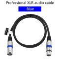 XLR Male to XLR Female Cable Professional Microphone Extension Cable For Recording Mixer Balanced Speaker XLR 3Pin Audio Lines. 