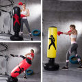 Inflatable Punching Bag for Kids and Adults 63" High Boxing Blow Up Bop Bag Freestanding Punch Bag Gift Set. 