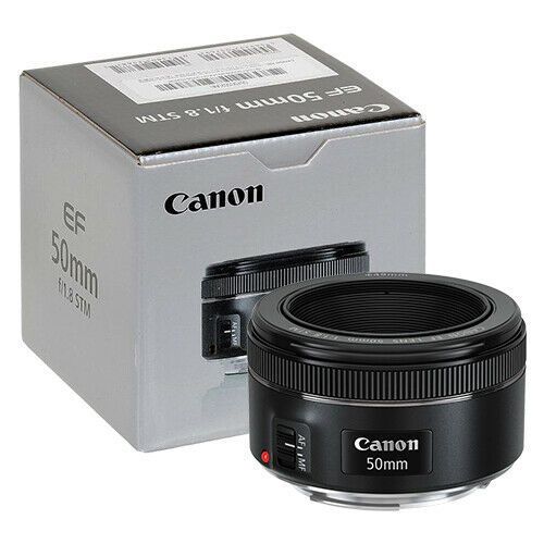 Canon Ef 50mm F/ 1.8 Stm Lens for Canon