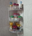 3+2 Tier Bathroom Corner Shelf Caddy Shelves Organiser metal triangle rack

kitchen storage 2 pcs set. 