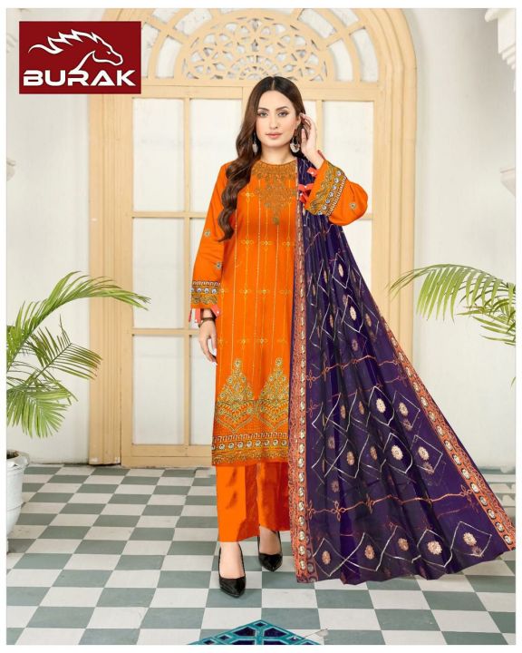Chamak%20Damak%20-%20Festive%20Collection%20by%20BURAKBILAL%20Lawn-Collection%20Dress%20Clothes-/%7C%203-PC%20%7C%20Unstitched%20%7C%20Fashion%20Women%20Clothing%20Dresses%20Party%20Wear%20&%20Others%20Casual%202%20Color%20design%20-%20Image%205