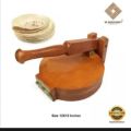 ROTI MAKER/ ROTI PRESSER WOODEN (MANGO WOOD). 