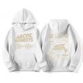 Men's retro rock Arctic monkey hooded sweatshirt hooded sweatshirt with music album patternHip Hop large retro hooded sweatshirt.