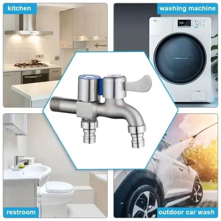 Stainless%20Steel%20Faucet%20Double%20Outlet%20Dual%20Control%20Water%20Tap%20One%20in%20Two%20Out%20Faucet%201/2"%20Bidet%20Faucets%20Bathroom%20Accessories%20-%20Image%206