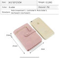 Women's short wallet multi-function buckle multi-card purse ladies wallet. 