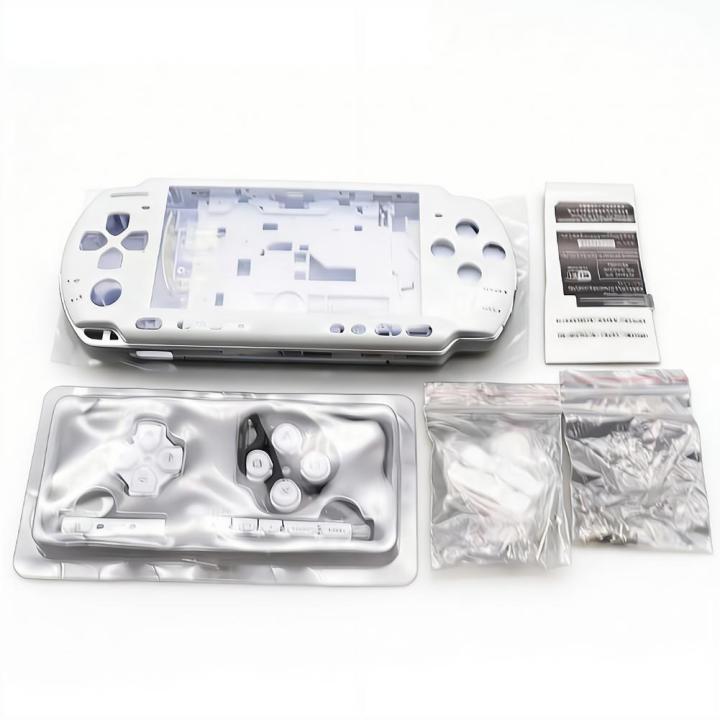 Full Set Housing Shell Case for PSP 3000 PSP3000 03 Version Console Replacement Cover with Buttons Screws Kit Game Accessories 1