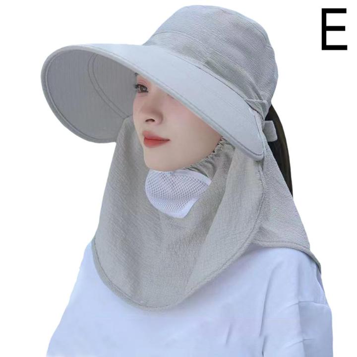 Summer%20Quick%20Dryng%20UV%20Protection%20Fisherman%20Cap%20Face%20Neck%20Cover%20Outdoor%20Fishing%20Cycling%20Adjustable%20Men%20Visor%20Hat%20Women%20Bucket%20Hat%20-%20Image%207