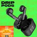 Alewa Bluetooth Earbuds DripPods | 42 Hours Playback | Low Latency | Digital Display | IPX4 Sweat & Water Resist | DripPods. 