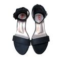 Black cover womens heels by choiceit ruky new arrivala latest trending velvet footwears. 