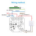 LoraTap Tuya ZigBee Roller Shutter Blinds Switch Relay Module Percentage Remote Control Timer Voice Control by  Alexa Home. 