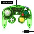 for GameCube NGC Retro Transparent Wired Gamepad Controller Classic Joystick Joypad Game Handle Accessories Dropshipping. 