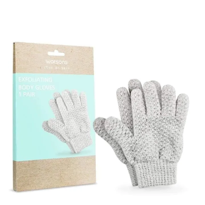 Watson Body Scrubbing & Exfoliating, Warming Gloves *Made in Thailand *2 pcs (one pair) per pack *Best seller