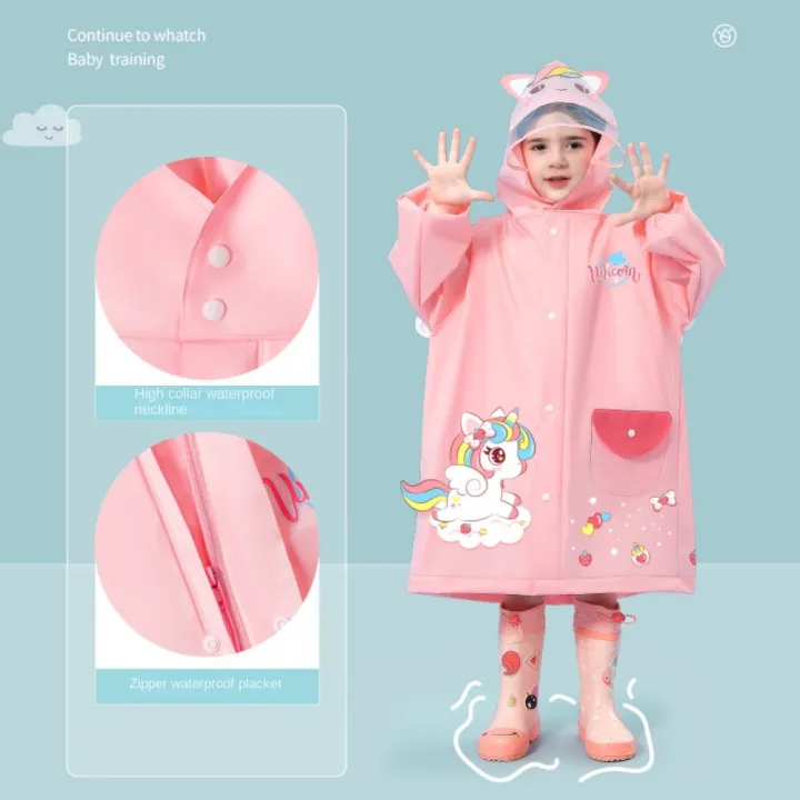 Cute%20Kids%20Raincoat%20Wateproof%20Children%20Dinosaur%20Unicorn%20Rain%20Poncho%20Rain%20Coat%20Jacket%20with%20Backpack%20Position%20Student%20RainWear%20-%20Image%204