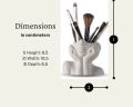 Nordic style girl head shaped vase, flower vase, home decor. 