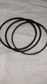 pack of 5 sewing machine boots (zippers) with machine belt (1pc). 