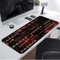 Fun Code Design Waterproof Mouse Pad office Pad Desk accessories Keyboard Mouse Pad Computer Laptop Pad Game Console Pad. 