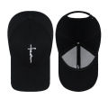 Unisex Graffiti Baseball Cap Hiphop Outdoor Sun Hat Adjustable Cross Embroidery Baseball Cap for Men Women. 
