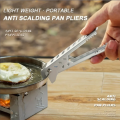 Aluminum Alloy Outdoor Camping Pot Handle Clip Tableware Anti Scald Pot Gripper Holder Clamp Picnic and Home Kitchen Tools. 