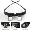 Lazy Glasses Bed Prism, Horizontal Glasses, Horizontal Mirror, Lazy Reader Glasses Lie Down For Reading/Watching Tv. 