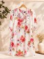 Georgette Ladies Long Tops.
