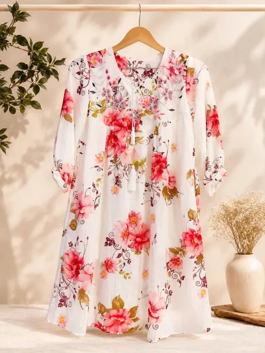 Georgette%20Ladies%20Long%20Tops%20-%20Image%203