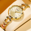 CURREN Watch for Women All Season Stainless Steel Elegant Rhinestone Dress Wristwatch – 9092. 