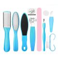 Professional Pedicure Foot Spa Set,10 in 1 Pedicure Set for Feet,Stainless Steel Foot Care Kit, Foot Rasp Dead Skin Remover Foot. 