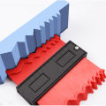 Profile Contour Gauge line Copier Ruler Cutting template Construction Woodworking Measuring instrument ceramic Tiling tiles tool. 