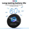 ZNP Wearable Smart Badge, AI Smart Interactive Companion for Adult‌, Companion Emotional Life Assistant AI Translator Badge Z01. 