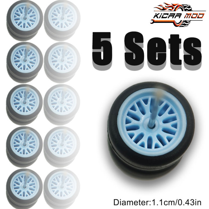 1/64%20Model%20Wheels%20%20Tires%20ABS%205%20Sets%20Wheels%20for%20Matchbox%20Tomica%20Mainline%20Diecast%20Model%20Car%20Refit%20Parts%20-Dia%2011mm%20-%20Image%206