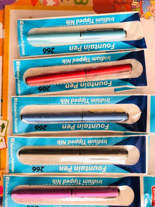 Pack of 2 bahadur pen 266 Iridium Tipped Nib