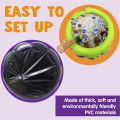 Halloween Inflatable Ice Bucket Witch Cauldron Drink Cooler Multi-Functional Candy Container Pool Party Birthday Decor. 