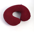 1pc Inflatable C-shaped Pillow Travel Neck Pillow Portable Round Pillow Cushion. 