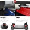 4Pcs Car Rubber Lifting Jack Pad Adapter Tool Chassis W/ Storage Case Suitable For Tesla Model 3 Model S Model X Car Accessories. 