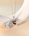 Trends Chain, Promise Of Love Heart Nacklace  Long Distance Touch Pendants, Necklace For Couples, Anchor, Romantic Distance To Share, Gift. New Models, To Give As Gifts With A Love Heart Design Nackalce  For Boys And Girls. 