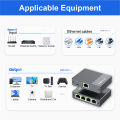 Gigabit Ethernet Switch 1 to 4 RJ45 Splitter, 1000Mbps 4 Port LAN Network Adapter Internet Hub.