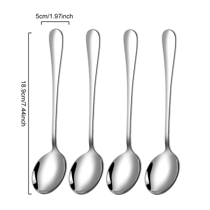 Silver%20Stainless%20Steel%20Tea%20Spoons%20Set%20Of%204%20Espresso%20Spoon%20Durable%20Dishwasher%20Safe%20Small%20Coffee%20Spoons%20Mini%20Spoon%20For%20Dessert%20-%20Image%207