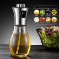Oil Spray Pot Oil Sprayer For Cooking Spray Bottle Barbecue Multi-Function Air Fryer Glass High-Pressure Baking Oil Pot Kitchen.